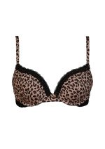 Gwen - Two way boost animalprint - Micro en kant
