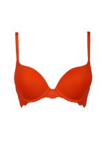 Tess - Two way boost oranje beha recycled