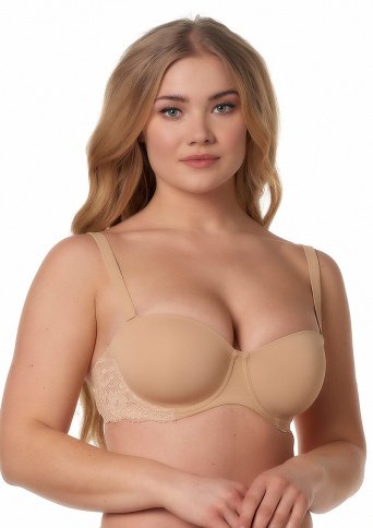 Abby basic strapless beha