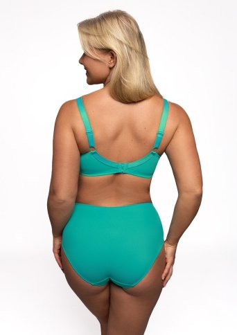 Elbrina - turquoise high waist slip