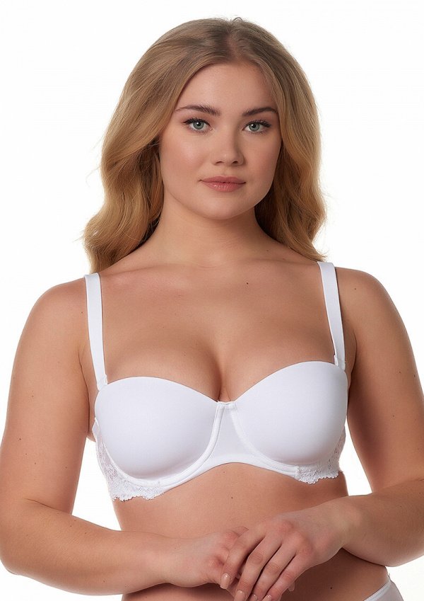 Abby basic strapless beha